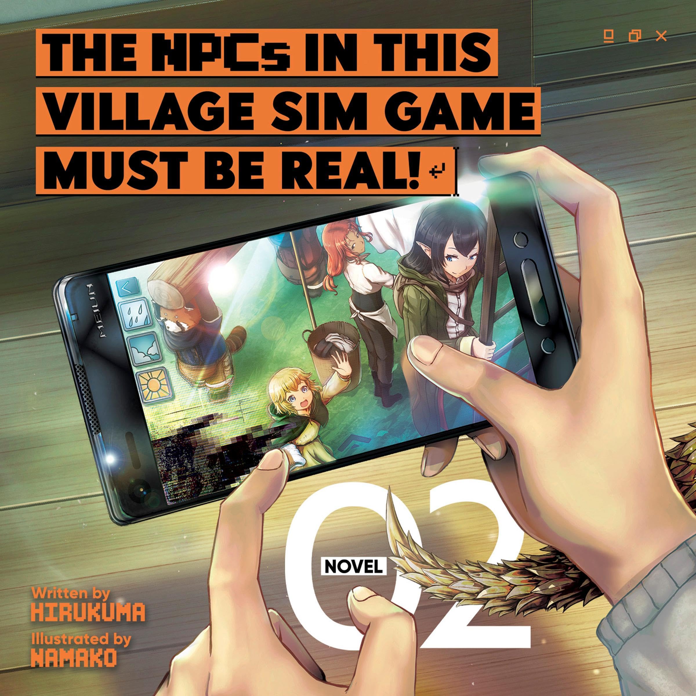 Cover art for The NPCs in this Village Sim Game Must Be Real! (Light Novel), Vol. 2
