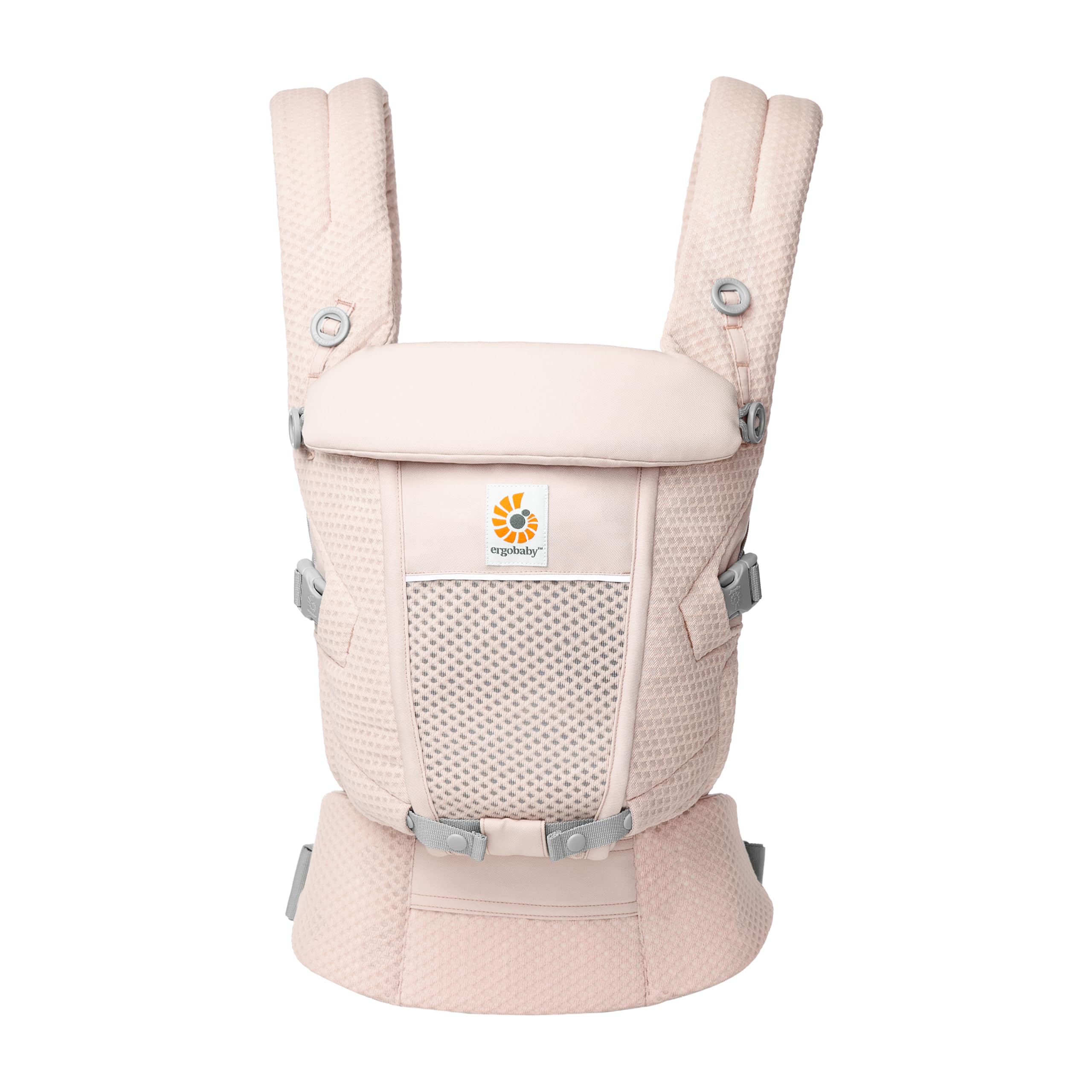 Ergobaby Adapt Baby Carrier for Newborns from Birth, 3 Positions, SoftFlex Mesh, Ergonomic Baby Belly Carrier, Back Carrier, Baby Carrier, Onyx Black — view 11