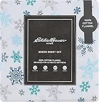 Vista 294 de Eddie Bauer - Full Sheets, Cotton Flannel Bedding Set, Brushed For Extra Softness, Cozy Home Decor (Dog Friends, Full)