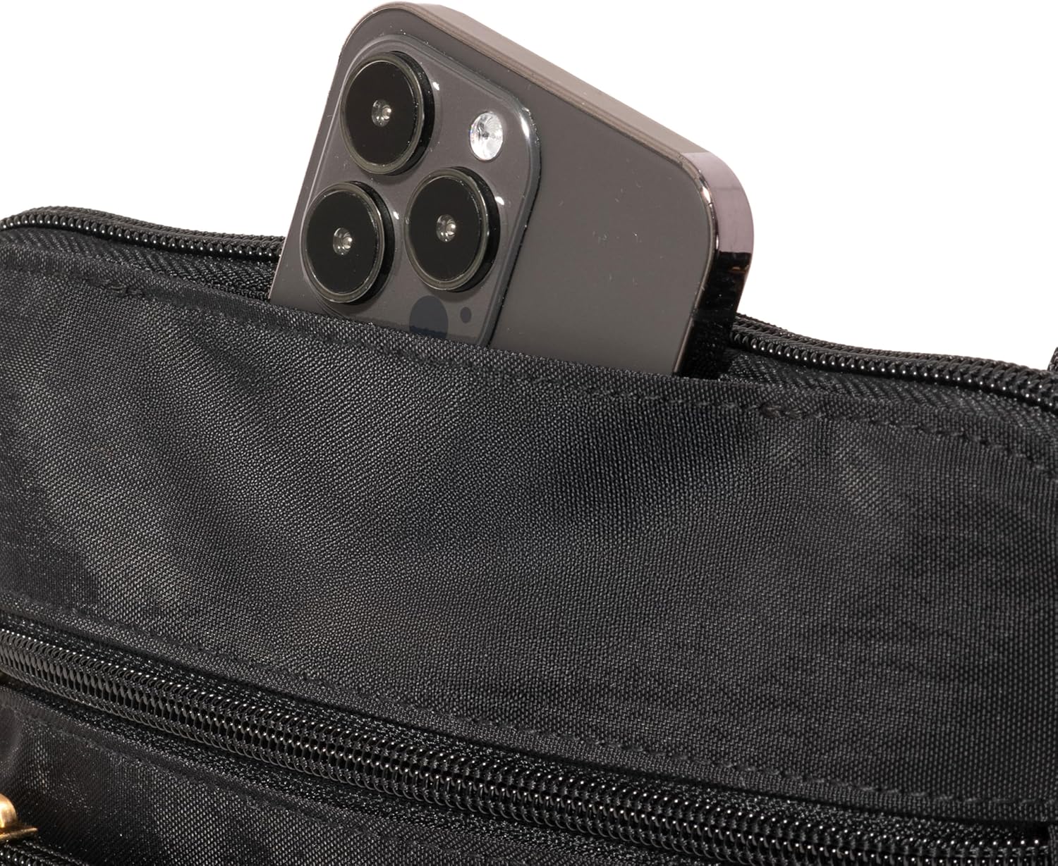 Baggallini Modern Pocket Crossbody Bag for Women, 8.5"x8.5" Handbag Purse with RFID, Lightweight Water-Resistant - Image 10