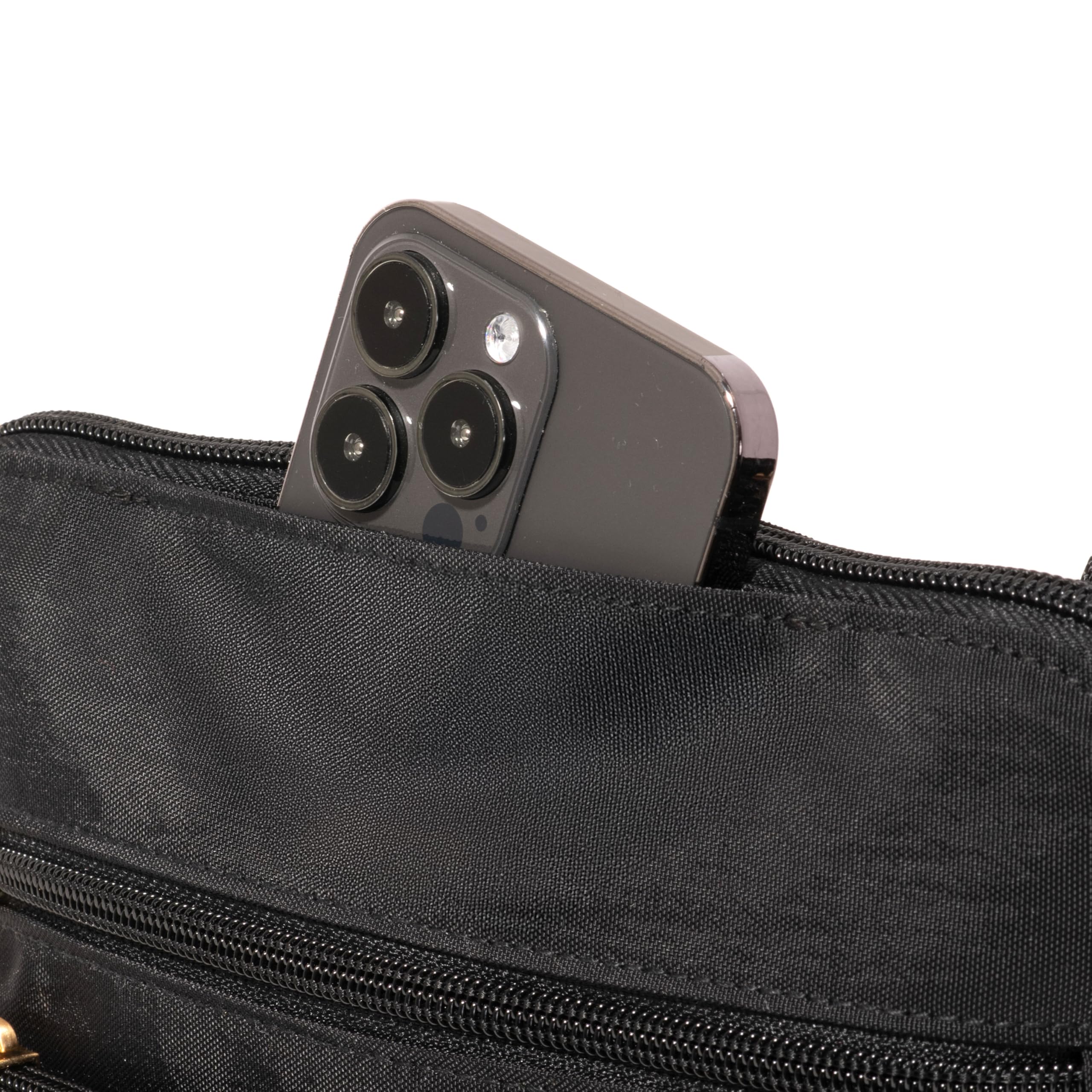 Baggallini Borsa a tracolla moderna con borsa