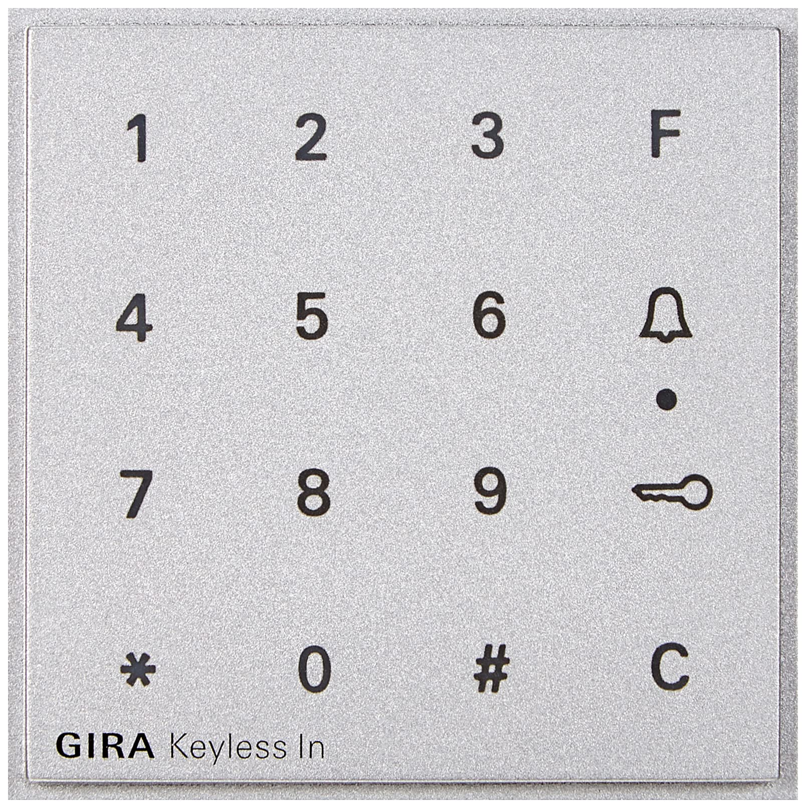 Gira 260565 Keyless In Codetastatur Gira TX_44 (WG UP), alu
