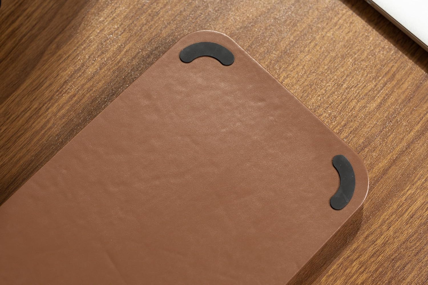 MUUJEE Leather Catchall Multitray (Design 3) - 11.65 x 7.75 x 0.8, Nightstand Entryway Bedside Dump Tray Valet Organizer for Keys Phone Wallet Watch Glasses Pens, Office Desk Accessory for Men, Green