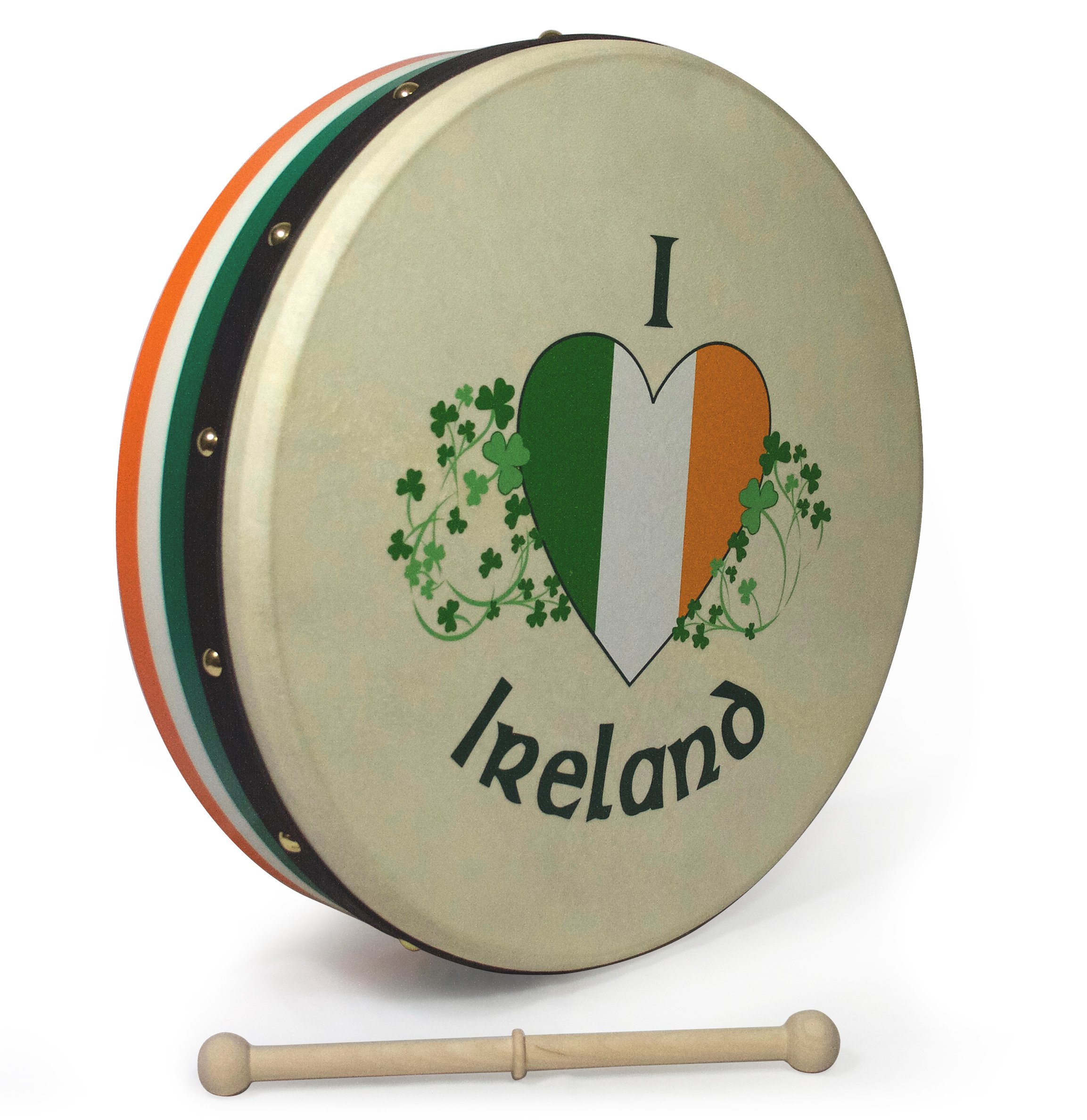 Waltons  アイリッシュ　バウロン Amazon.com: Waltons 15 Inch 'I Love Ireland' Bodhrán