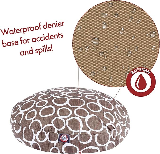 Cama Redonda para Perro Pequeño con Funda Removible miniatura 6