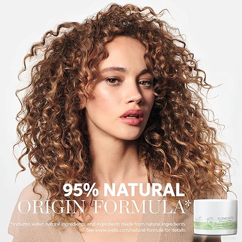 Miniatura 3 de Wella Professionals Elements - Mascarilla hidratante renovadora sin silicona para todo tipo de cabello, para cuero cabelludo normal a graso, 16.9