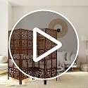 Image of Wooden Room Partition /Screen /Room Divider /Room Separator for Livng Room Bedroom Home Office Restarurant Hallway 20Inches Wide (4 Panel 6 Feet)