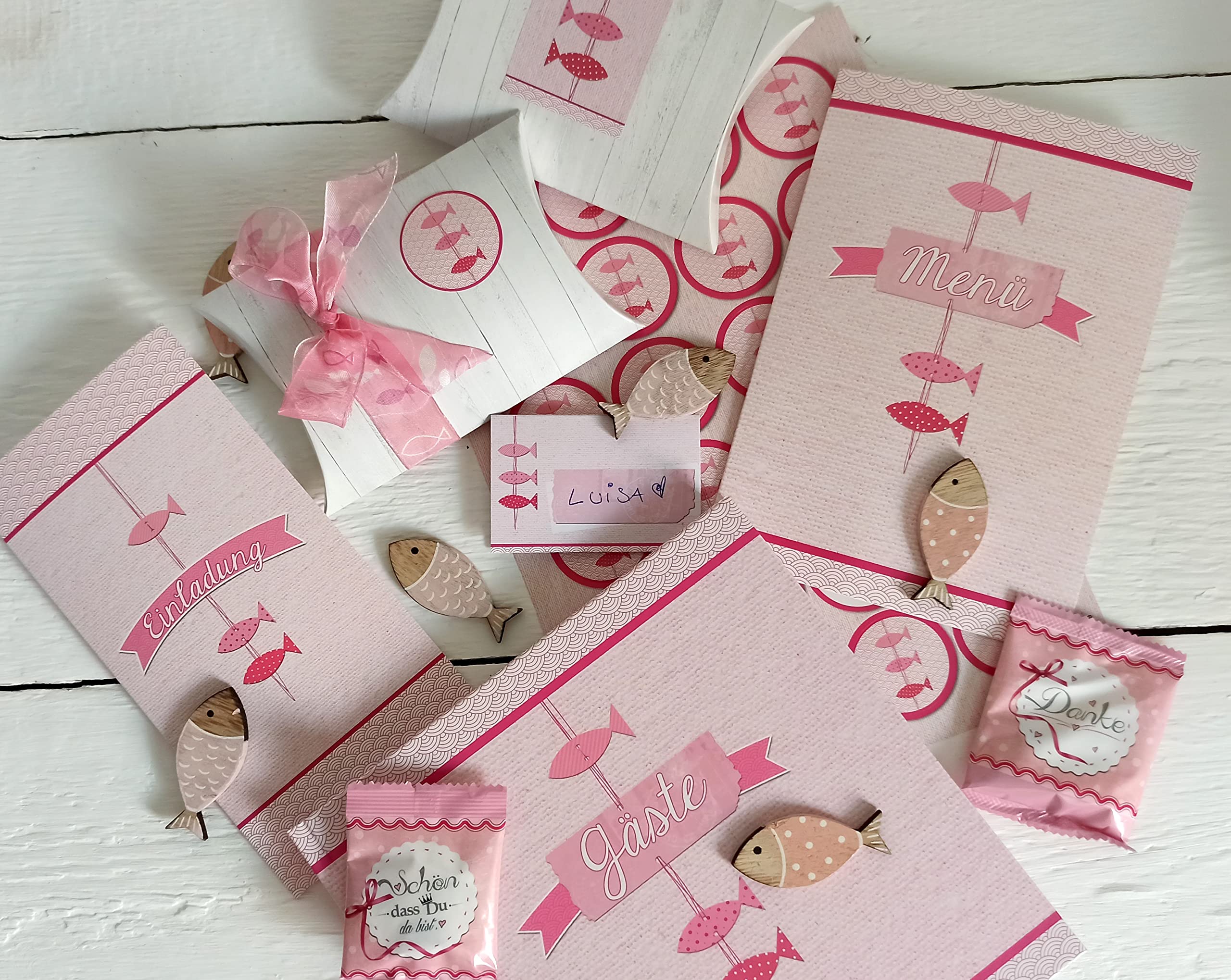 Logbuch-Verlag 20 Cadeaux - Ancres En Bleu Turquoise Avec Des