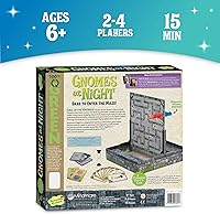 Vista 5 de Peaceable Kingdom Gnomes at Night A Cooperative Maze Game for 2 to 4 Kids Ages 6+
