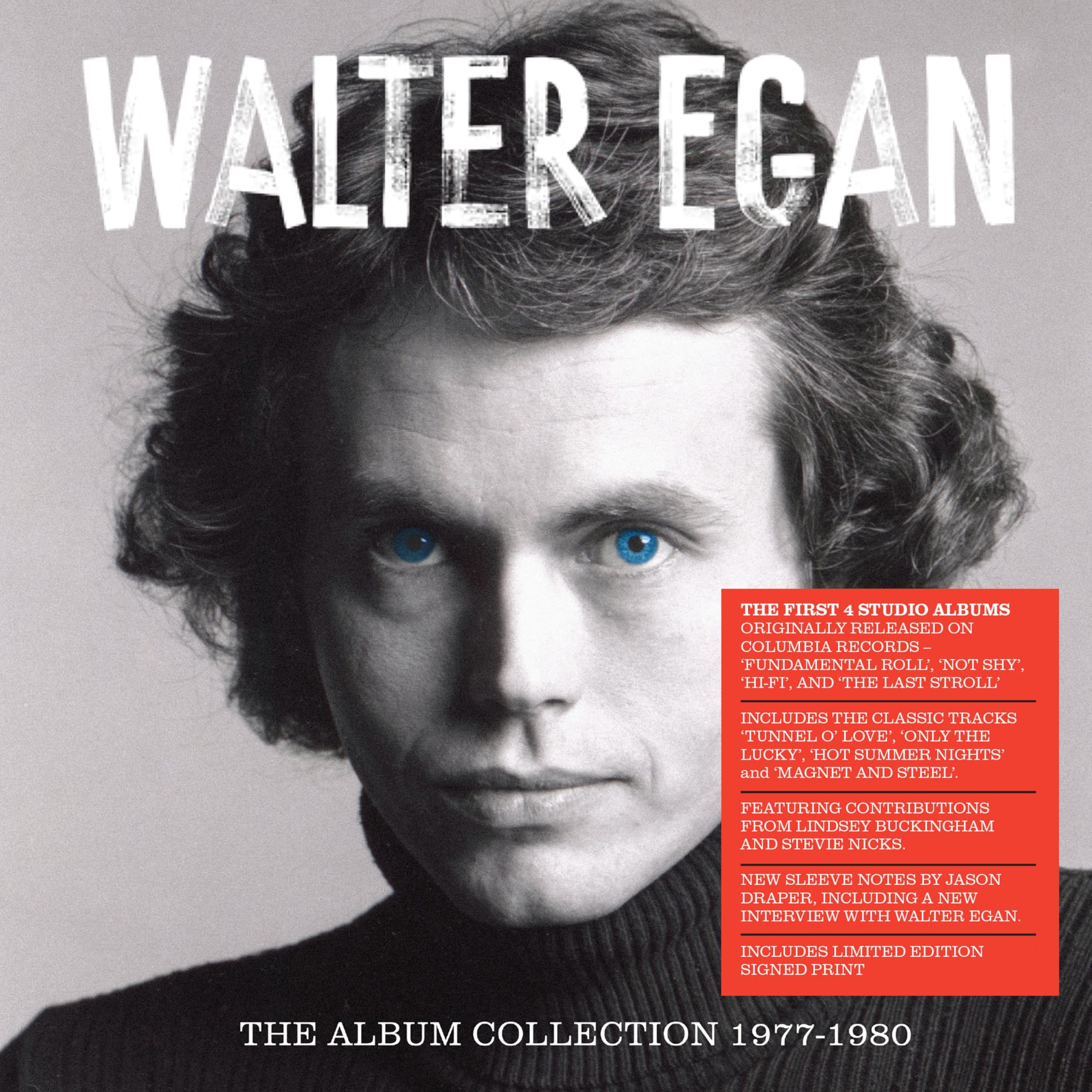 Walter Egan, The Albums Collection 1977 - 1980 - Signed Deluxe