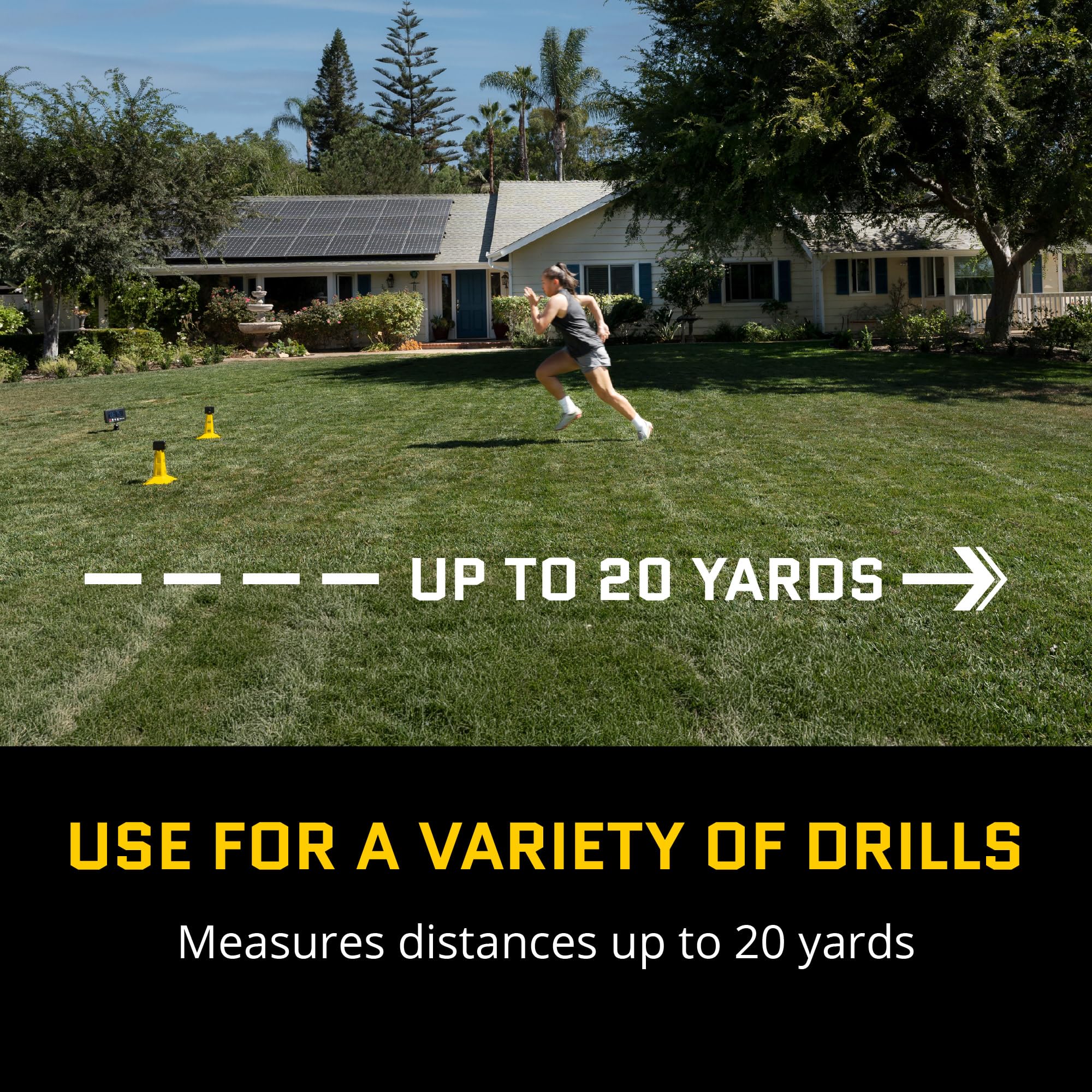 SKLZ Speed Gates do sportu i treningu sportowego, kolor żółty