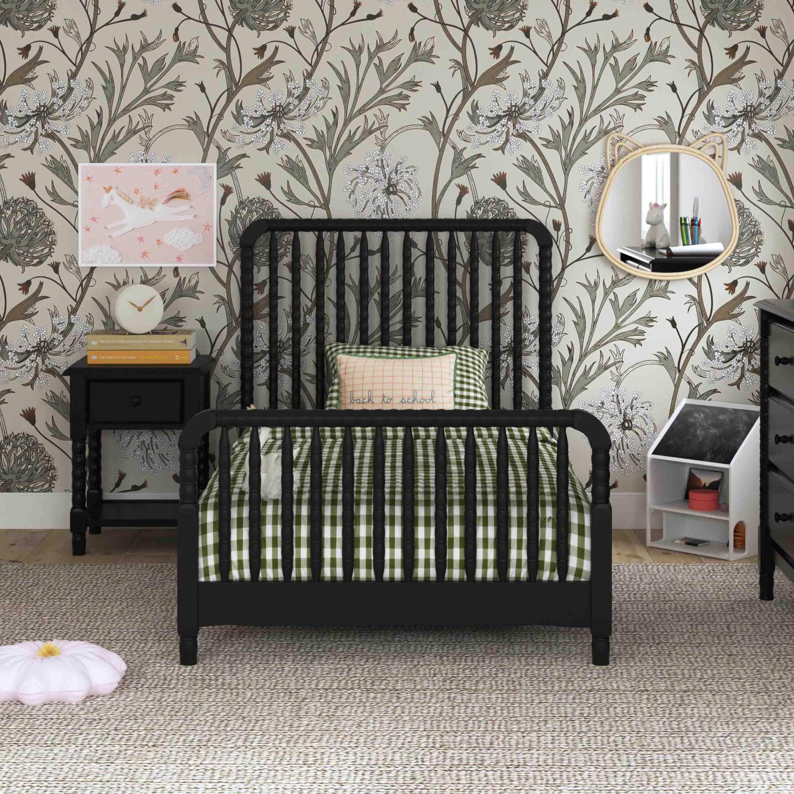 Amazon.com: Davinci Jenny Lind Twin-Bed with Wood Spindle Posts in