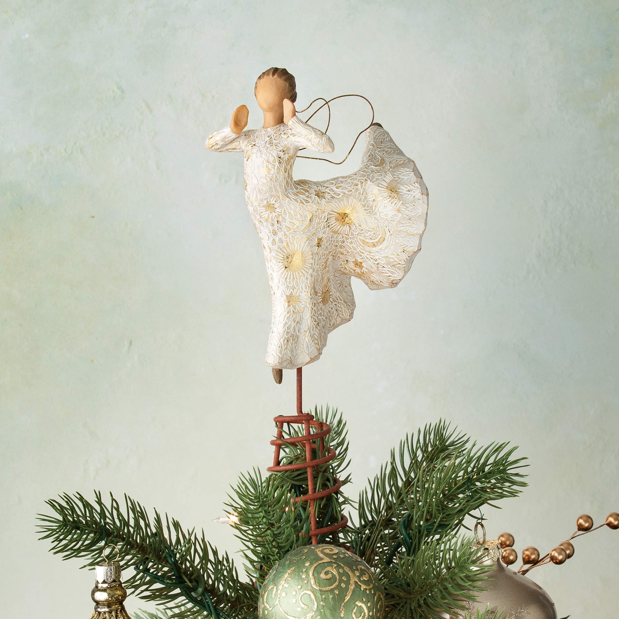Willow Tree Christbaumspitze, handbemalt