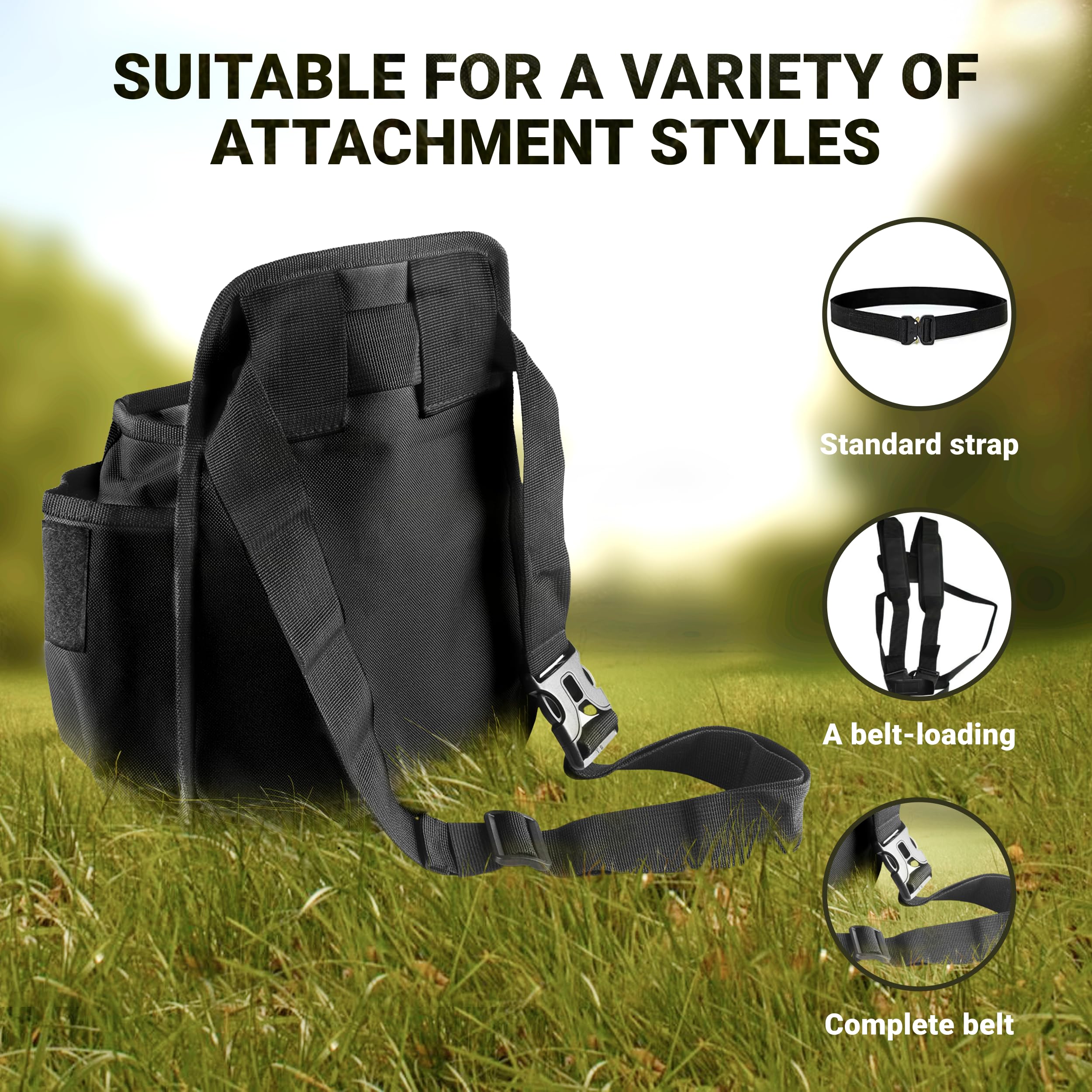 CKG Metalldetektions-Fundtasche, Taillen-Bagger-Tasche