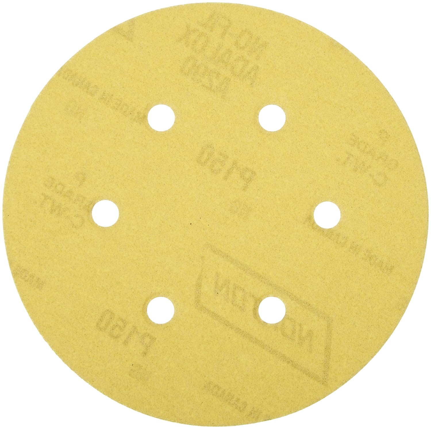 Norton 3X Sanding Discs - 5" P180 Grit Hook & Loop (10 Pack)