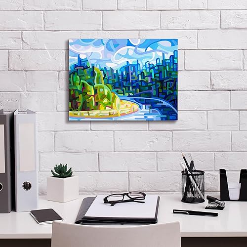 Miniatura 3 de Epic Graffiti 'July Progression' de Mandy Budan, lienzo para pared, 16 x 12 pulgadas