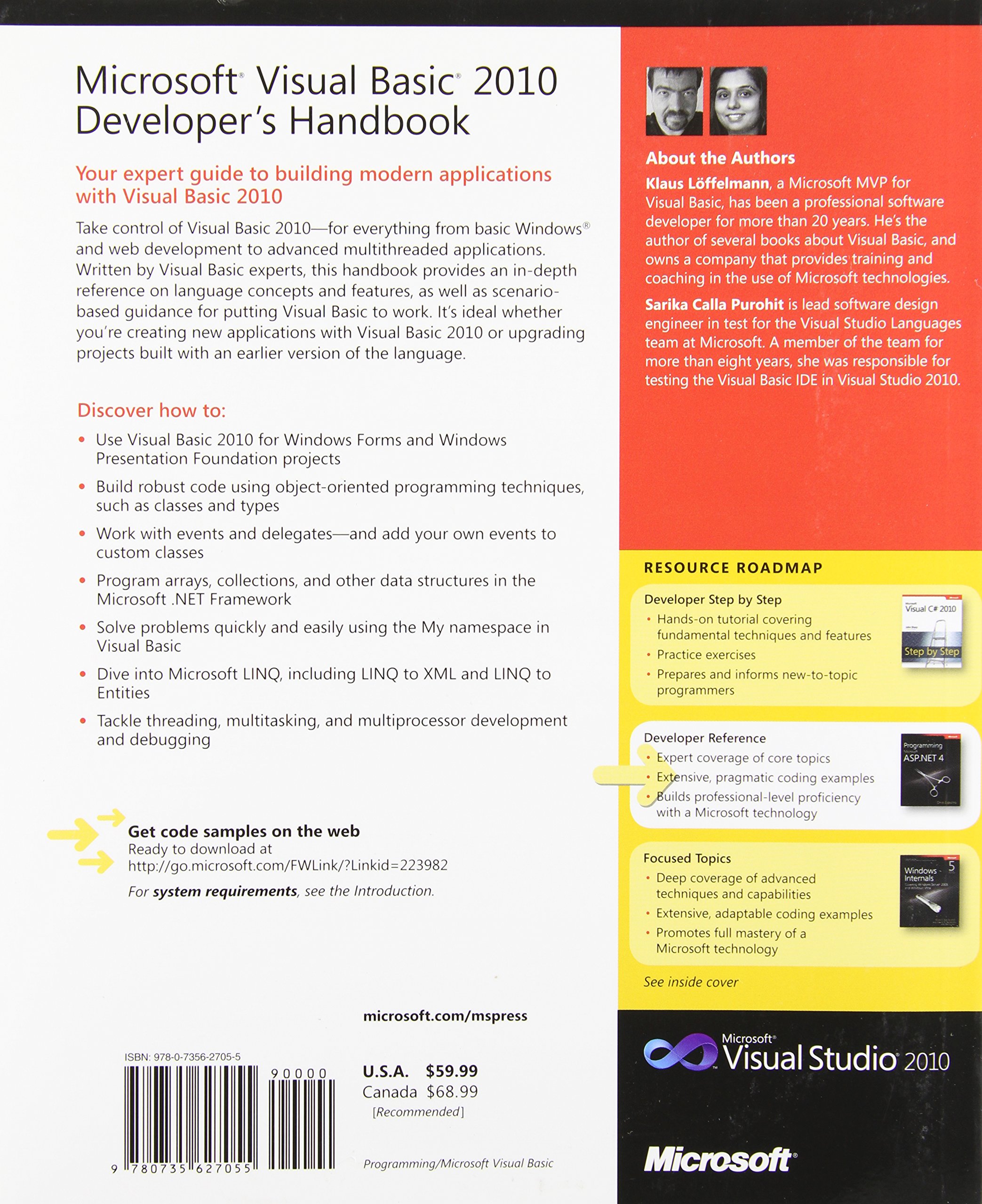 Microsoft® Visual Basic® 2010 Developer's Handbook