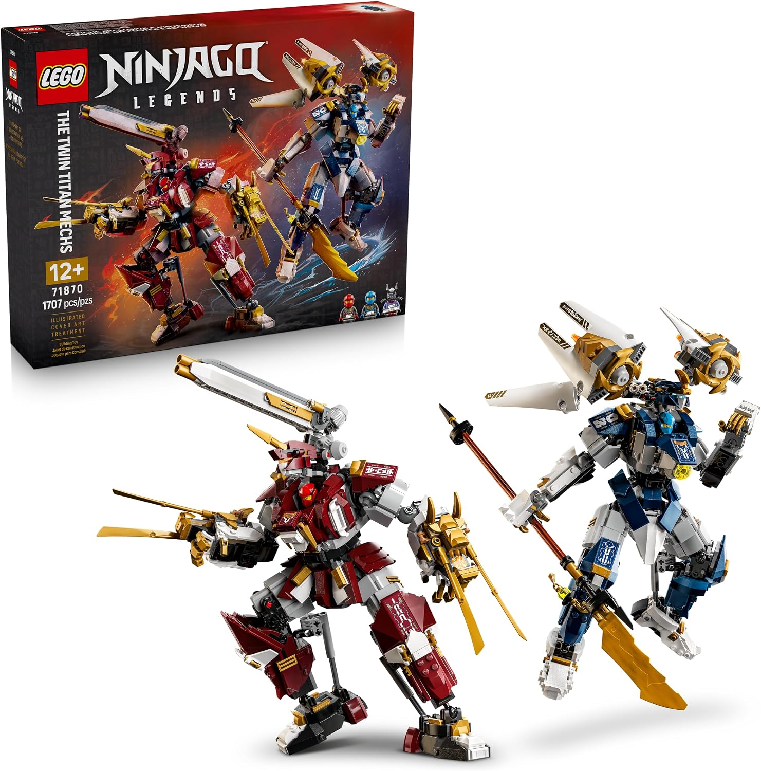 LEGO Ninjago Os Meca Titãs Gêmeos - 71870