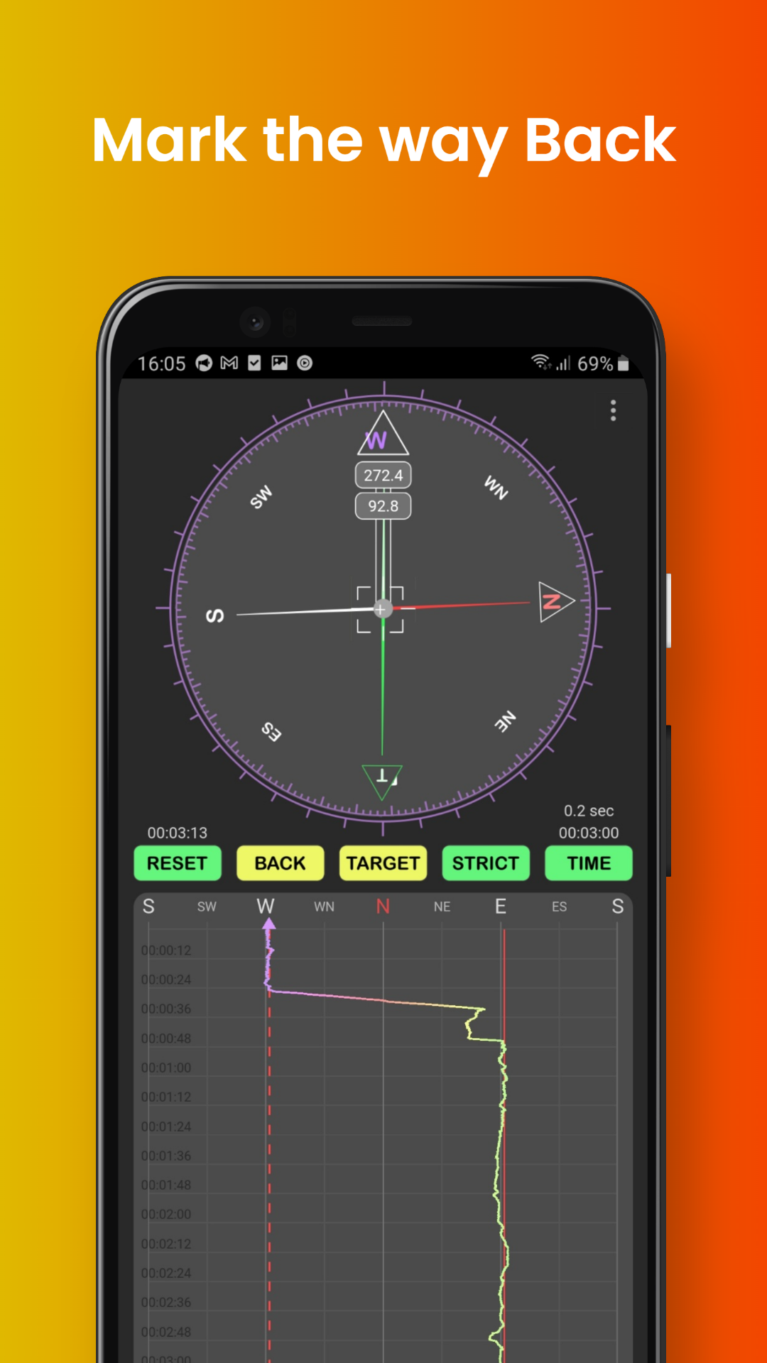 Compass Trail - Direction Recorder - App on Amazon Appstore