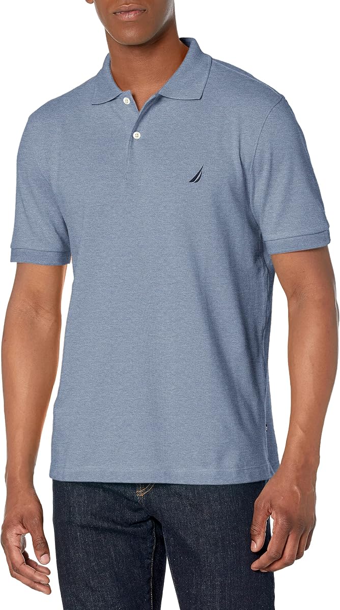 Men's Short Sleeve Classic Fit Pique Polo