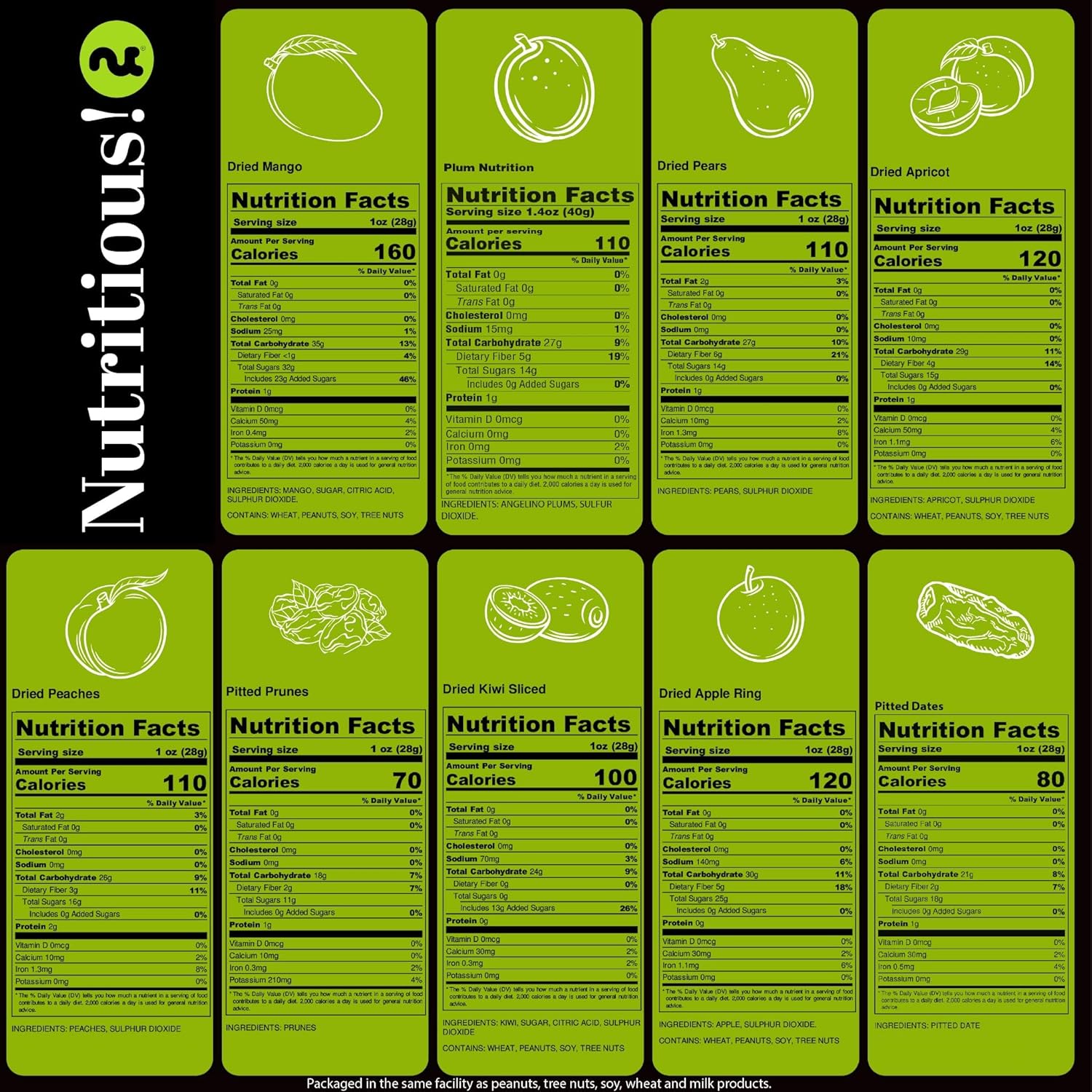 NUT CRAVINGS - Purim Mishloach Manot Dried Fruit Flower Arrangement Gift Basket in Wooden Apple-Shaped Gift Basket + Tray (9 Assortment) Healthy Snack Care Package, - Image 2