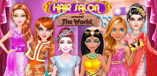 Cabeleireira do mundo : O melhor jogo de cabeleireiro para crianças e meninas !