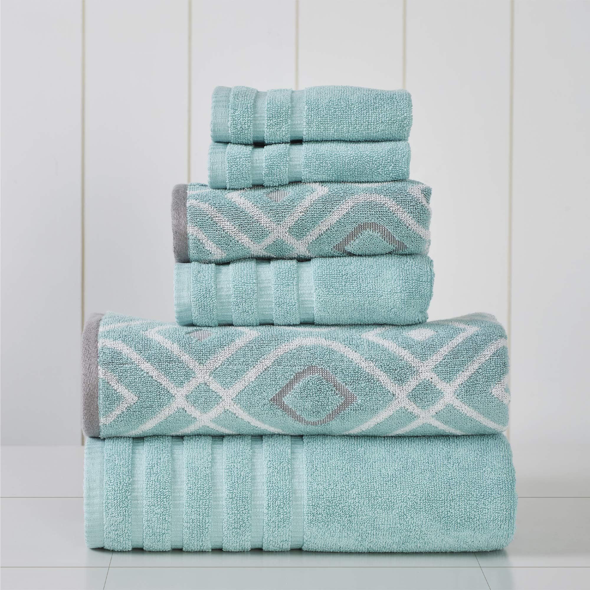 Amrapur Overseas Set De 6 Toallas, 600 G/m², Rosa | Meses sin interés
