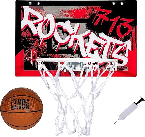 Miniatura 31 de Franklin Sports NBA Team Over the Door Aros de Baloncesto - Mini Aro de Baloncesto Interior para Niños + Juego de Pelota - Mini Aros para Fanáticos