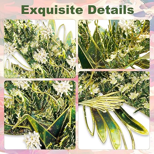 Miniatura 2 de Piececool Rompecabezas de modelo de metal 3D para adultos, kits de construcción de grúas de deseos de diente de león, rompecabezas de rompecabezas