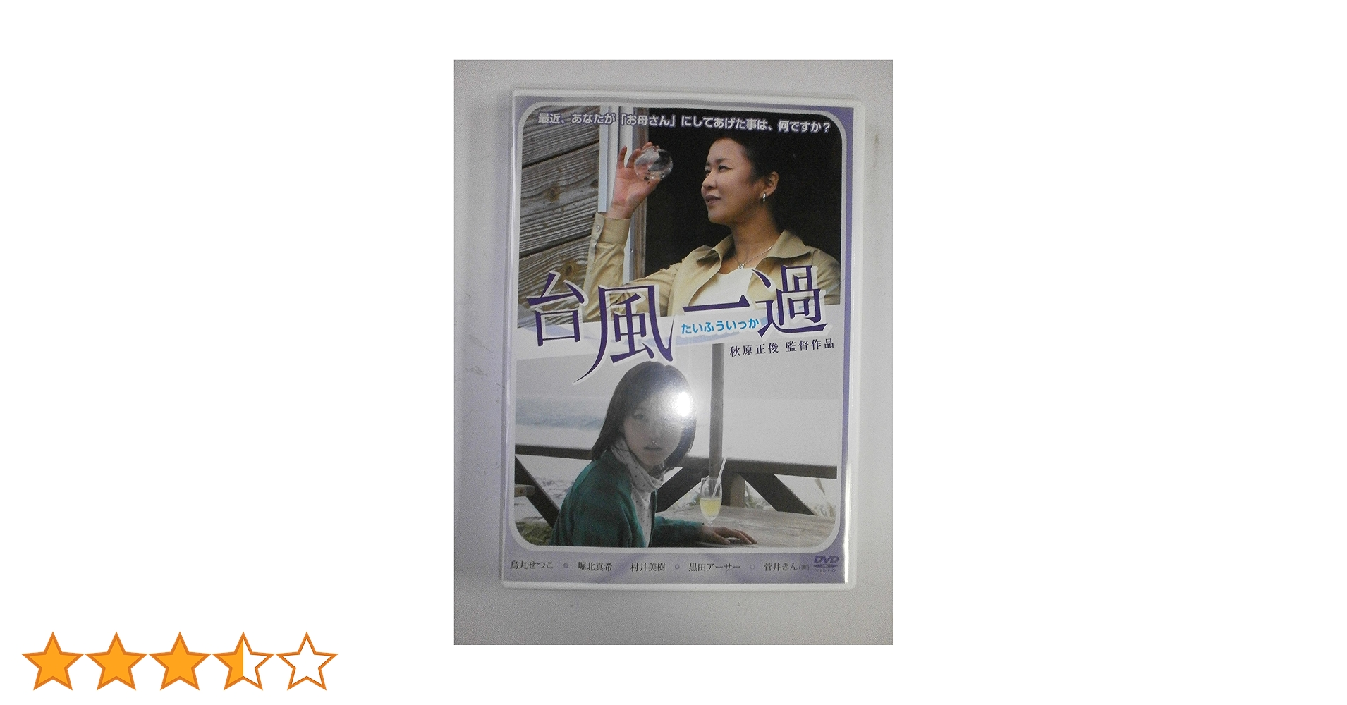 Amazon.co.jp: 台風一過 [DVD] : 烏丸せつこ, 堀北真希, 村井