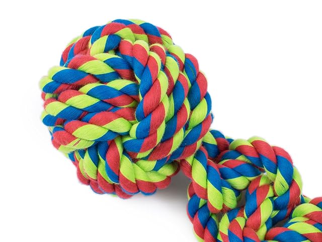 Foto 2 de 7 de Petface Juguete para Perro Toyz Rope Ball Tugger