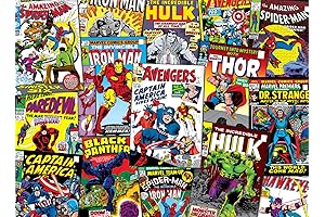 Marvel Comic Book Collage Jigsaw Puzzle for Marvel Enthusiasts