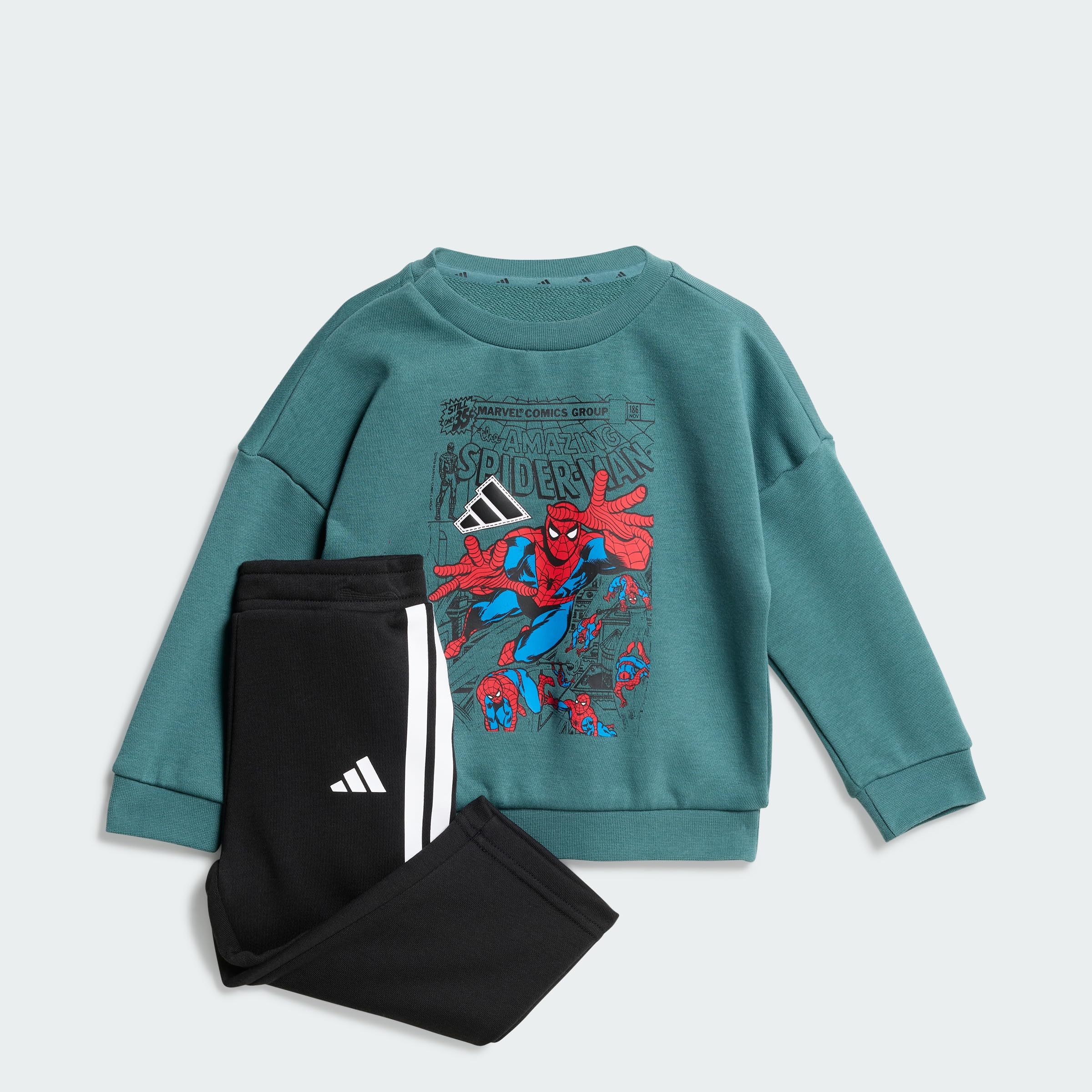 adidas Tuta da Bambini Spider Man Rossa Codice JV7371