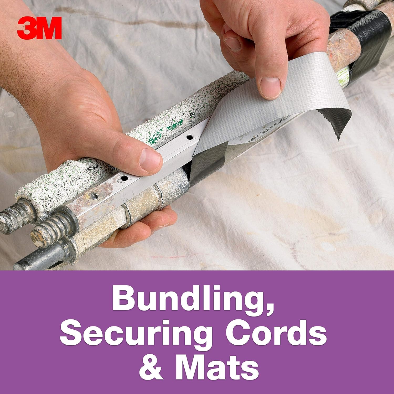 3M No Residue Duct Tape, 1.88 inches by 25 yards, 2425-HD, 1 roll : Everything Else