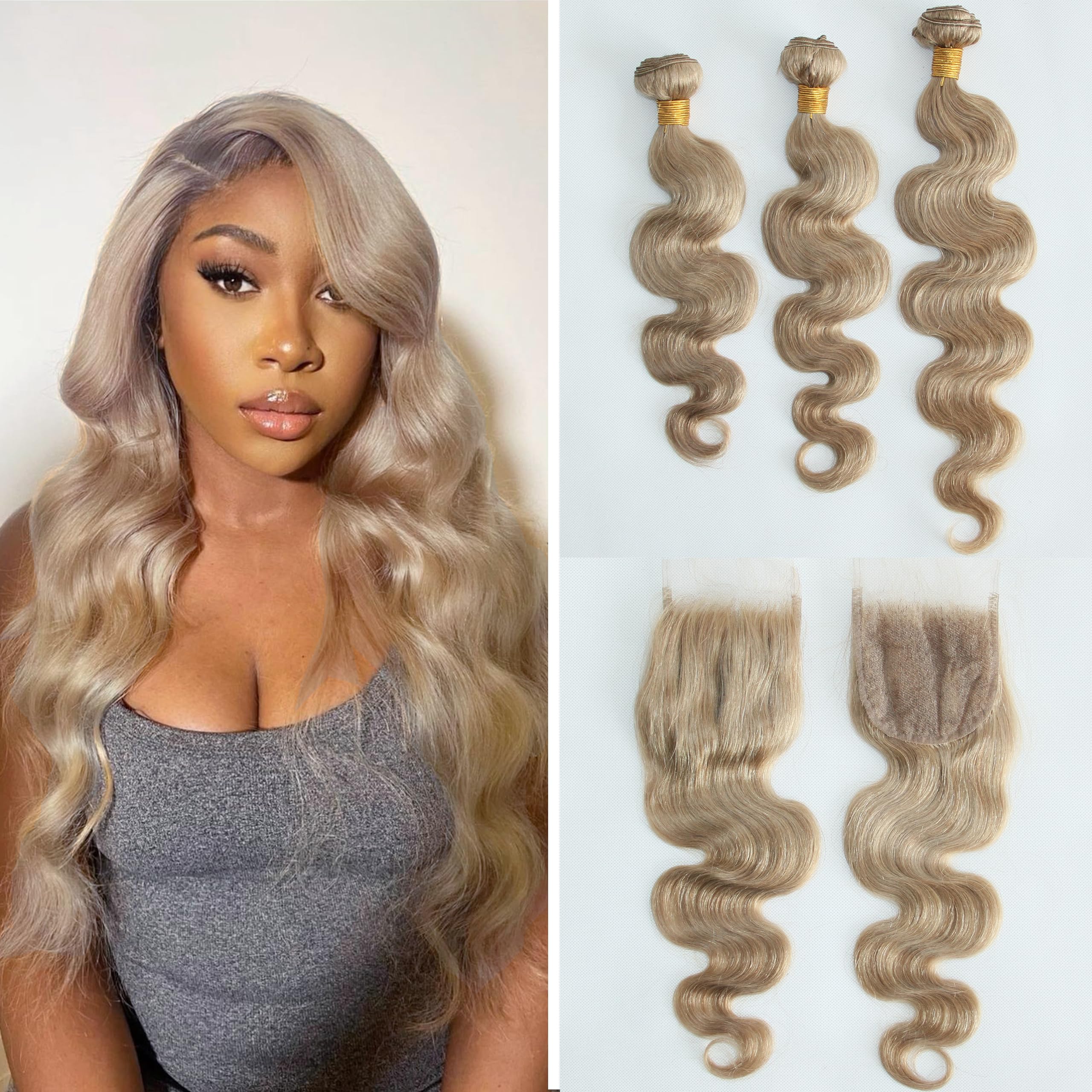 12”14”16”18” Brazilian Blonde Hair Online Flash Sale ? 4 Days Only ✨✨ FREE SHIPPING  main image 2
