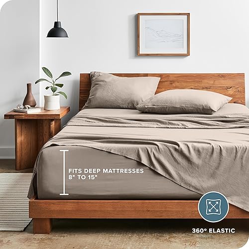 Miniatura 4 de Bare Home Juego de sábanas de primera de microfibra ultrasuave