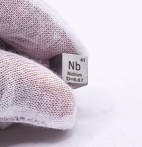 Miniatura 390 de Cubo de metal cobalto de 0.39 pulgadas (0.394 in) hasta un 99.9% puro elemento de tabla periódica de densidad grabada, colección de bloques