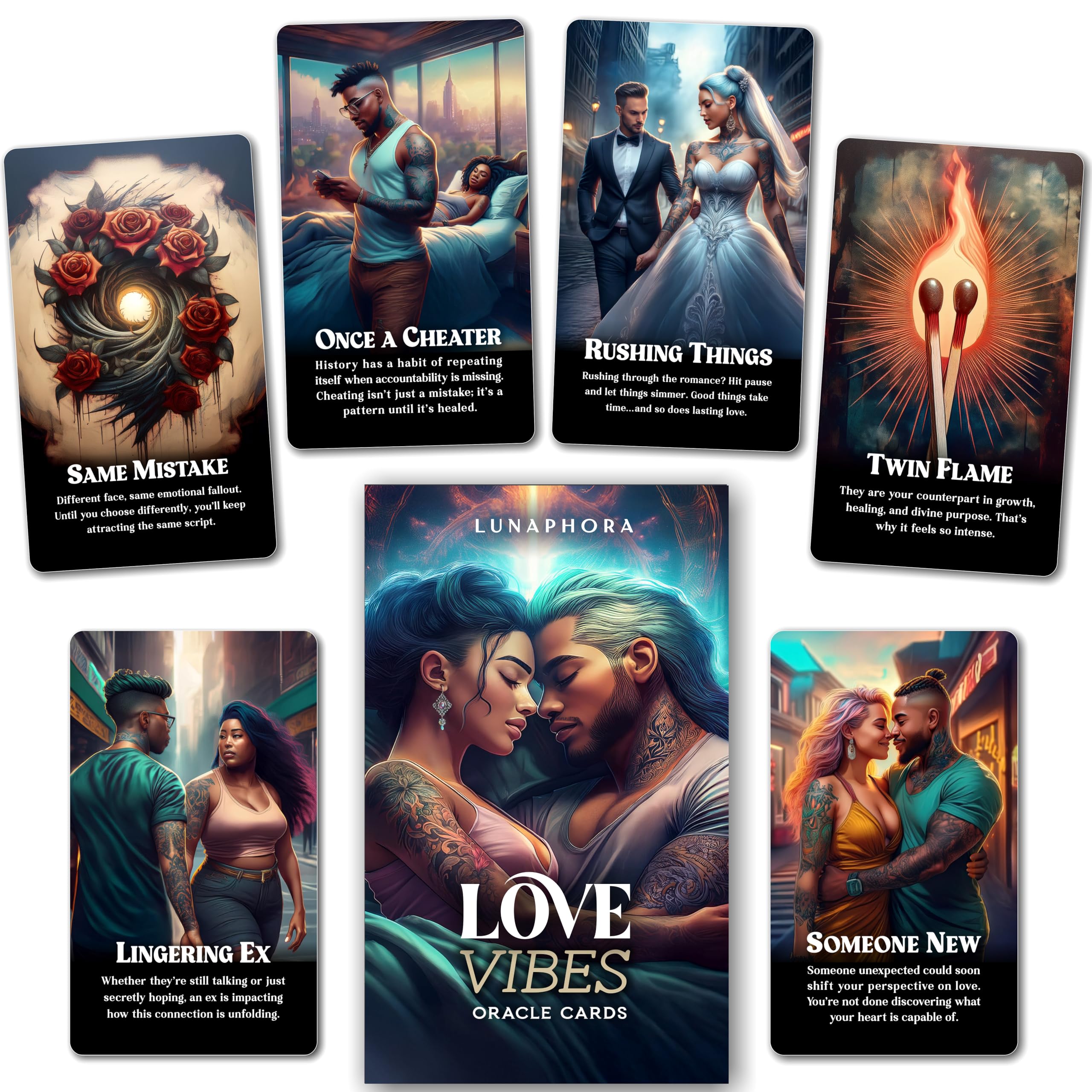 Amazon.com: Love Vibes Oracle Cards - Twin Flame Soulmate Oracle