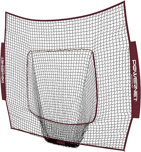 Miniatura 19 de PowerNet 7x7 FT Baseball & Softball Net Replacement Parts, Replace 7x7 FT Frame, Net Only or Carry Bag, Metal Frame and Fiberglass Poles, Durable