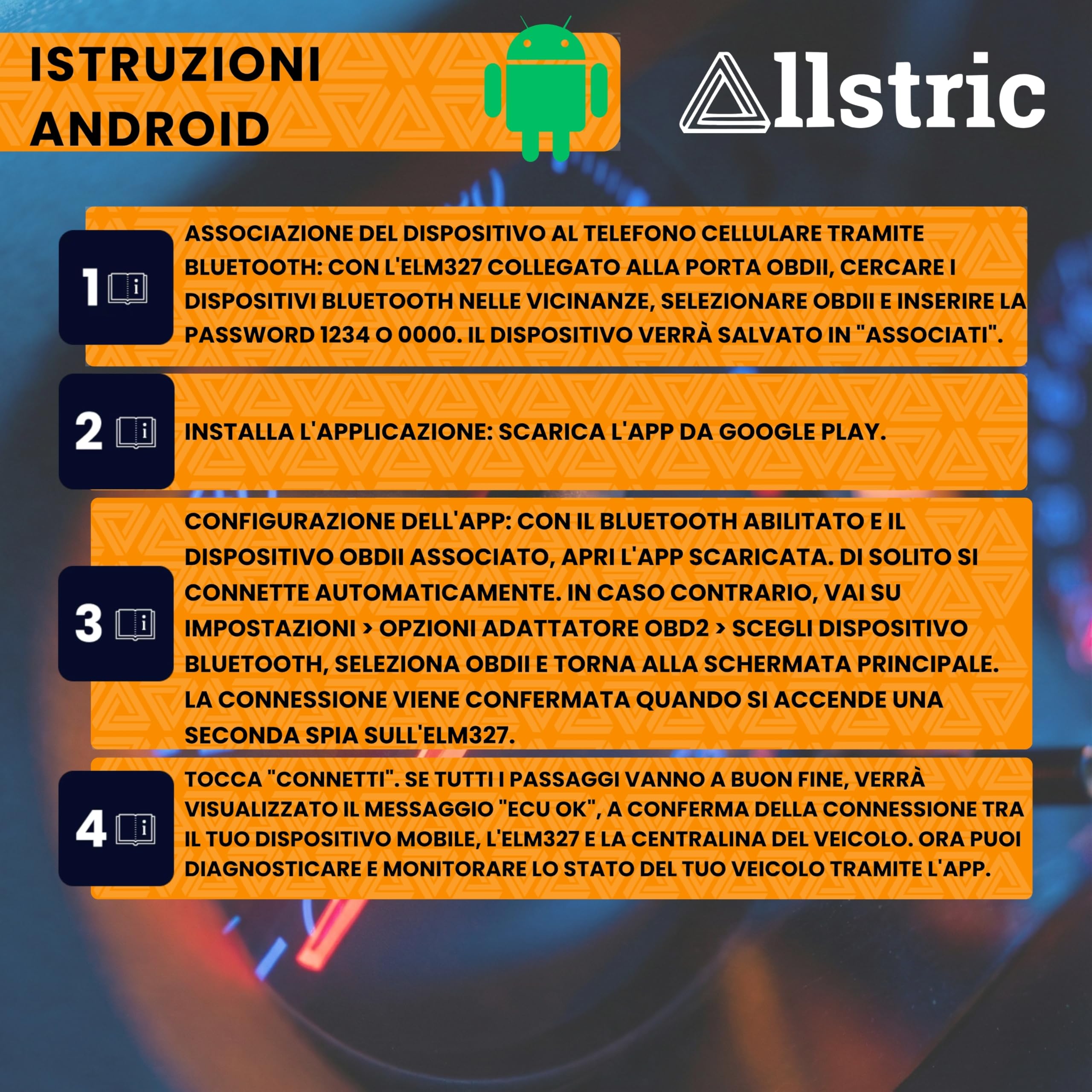 OBD2 Auto Diagnostica Bluetooth per iOS, Android e Windows. Scanner OBD2 per Auto Multimarca dal 1996. Lettore Diagnosi Auto Professionale in Italiano. OBD2 Bluetooth per Guasti Motore.
