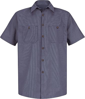Red Kap Men's Long Sleeve Utility Uniform Shirt