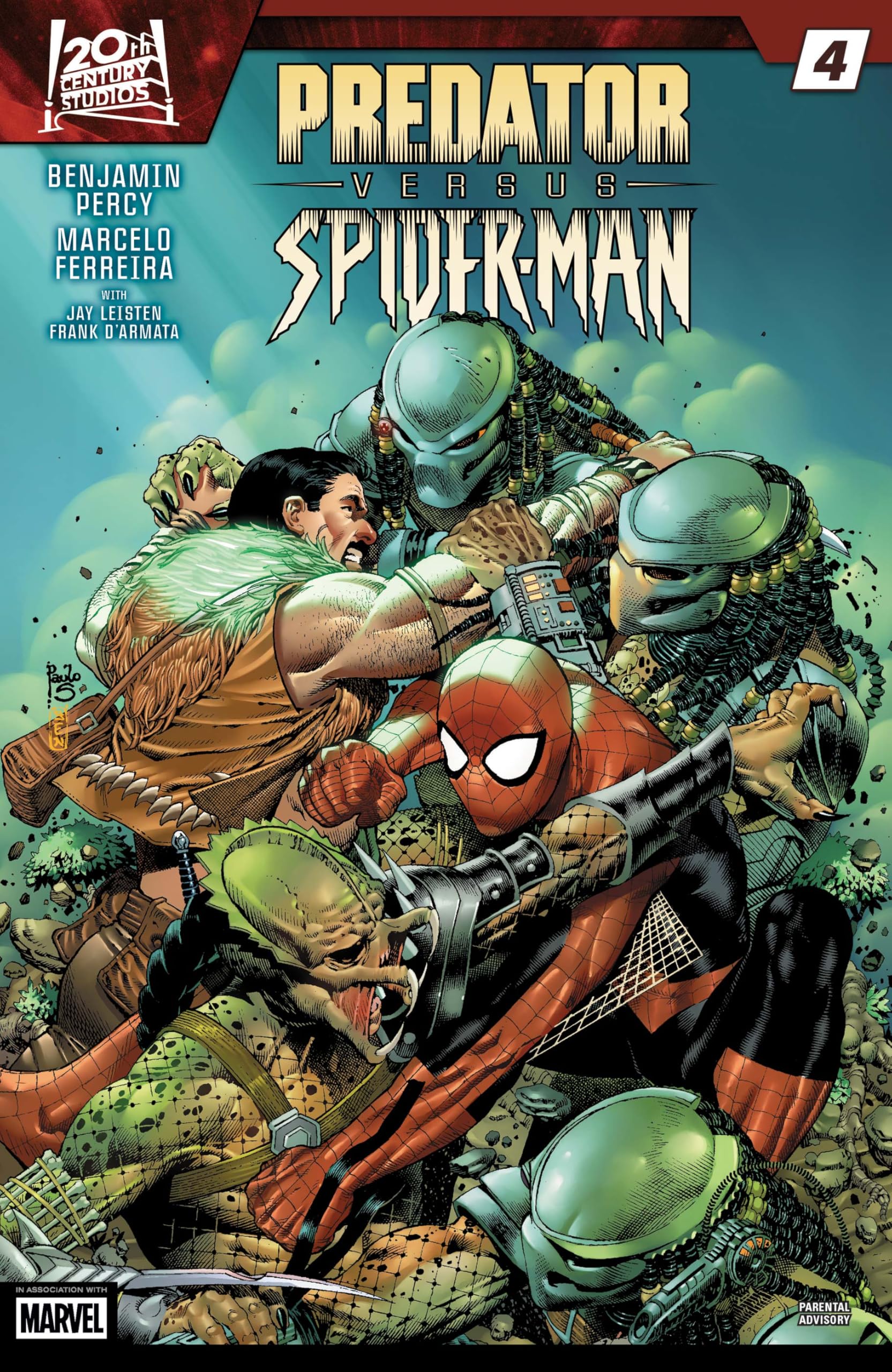 Predator Vs. Spider-Man (2025) #4 (of 4)