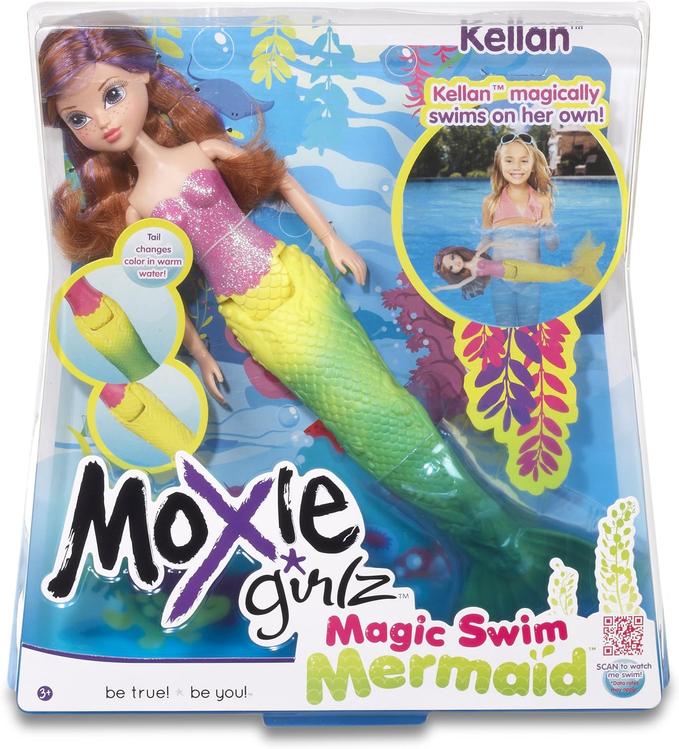 Moxie Girlz Magic Swim Mermaid Doll Kellan Jamaica Ubuy