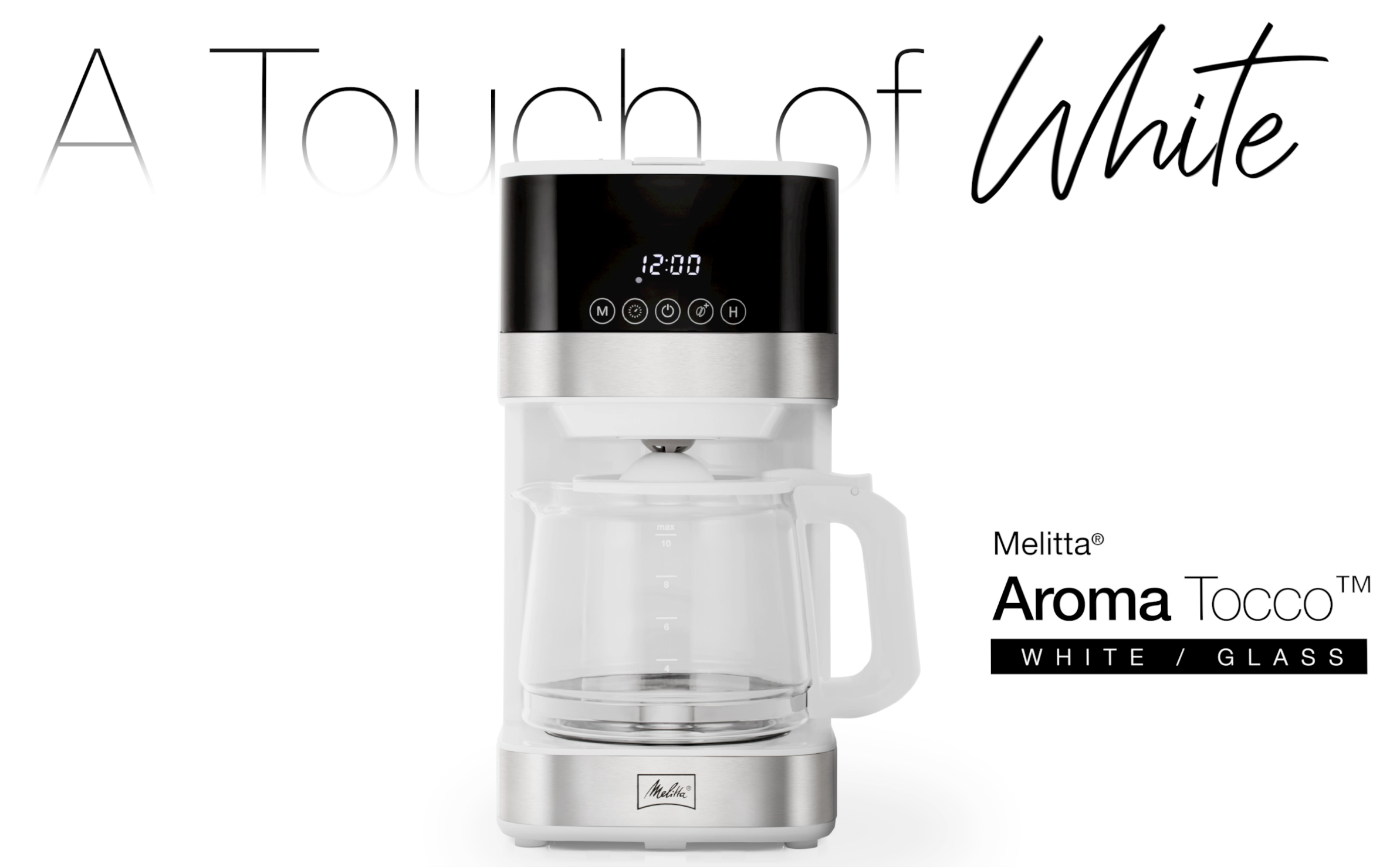 Amazon.com: Melitta Aroma Tocco Glass Drip Coffee Maker