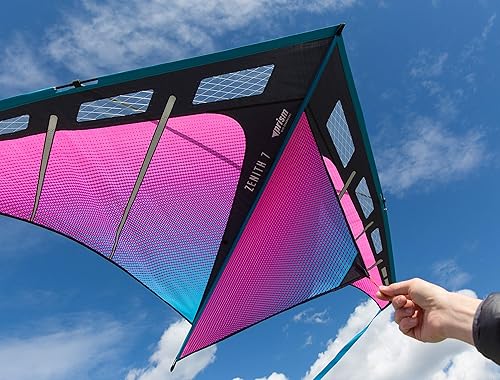 Miniatura 5 de Prism Kite Technology Zenith 7 Aurora Single Line Kite, Ready to Fly with line