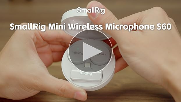 Amazon.com: SMALLRIG S60 Wireless Lavalier Microphone with