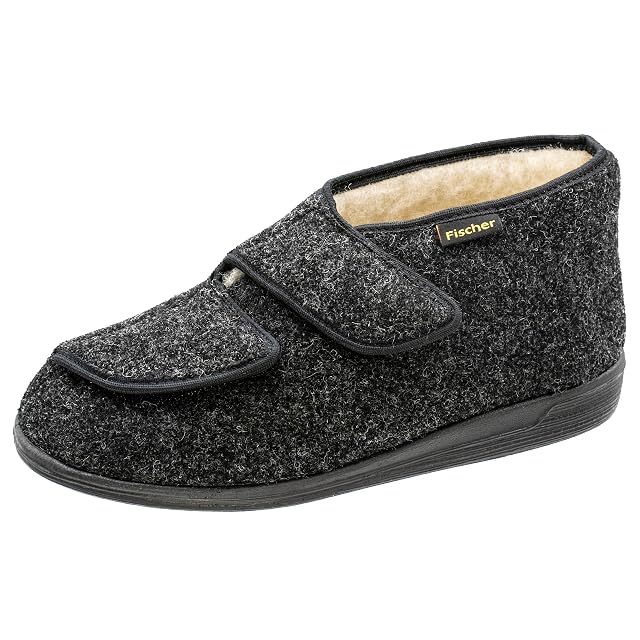 Fischer Mens High Hi-Top Slippers