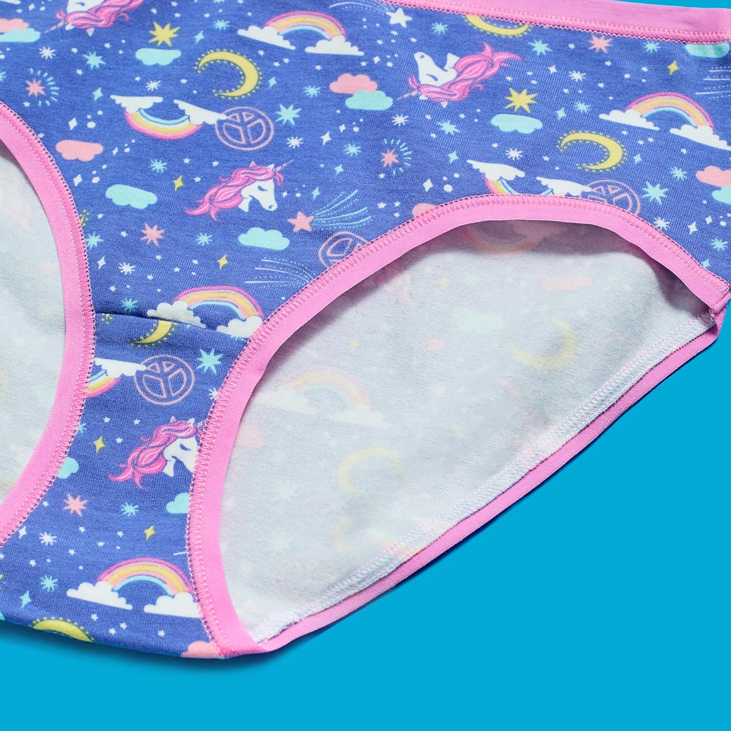 Saint Eve Kids Girls Cotton 6 Pack Underwear - Soft & Breathable Brief Panties Sets for Kids, Multi-Color Everyday Comfort - Image 5