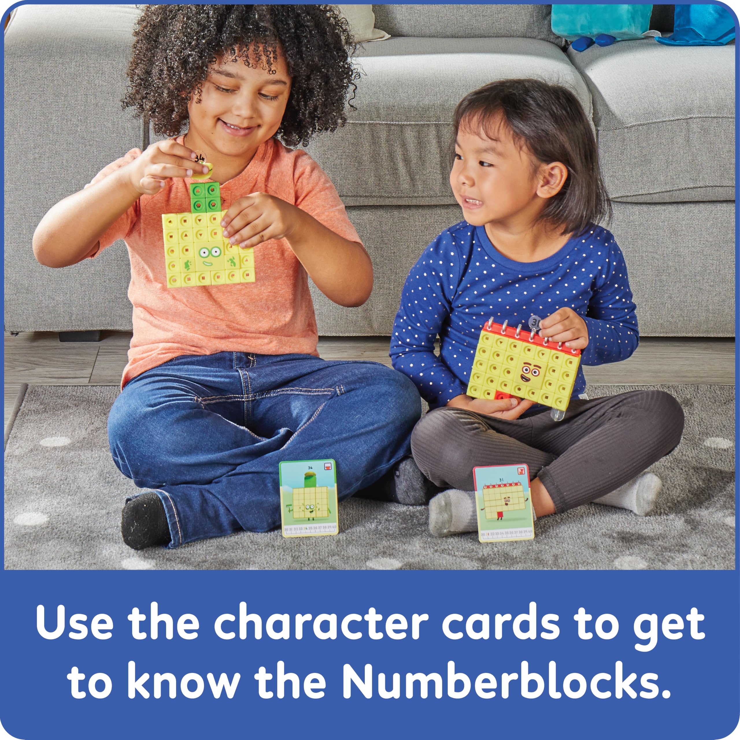 Amazon.co.jp: hand2mind Numberblock 31-40 MathLinkキューブ