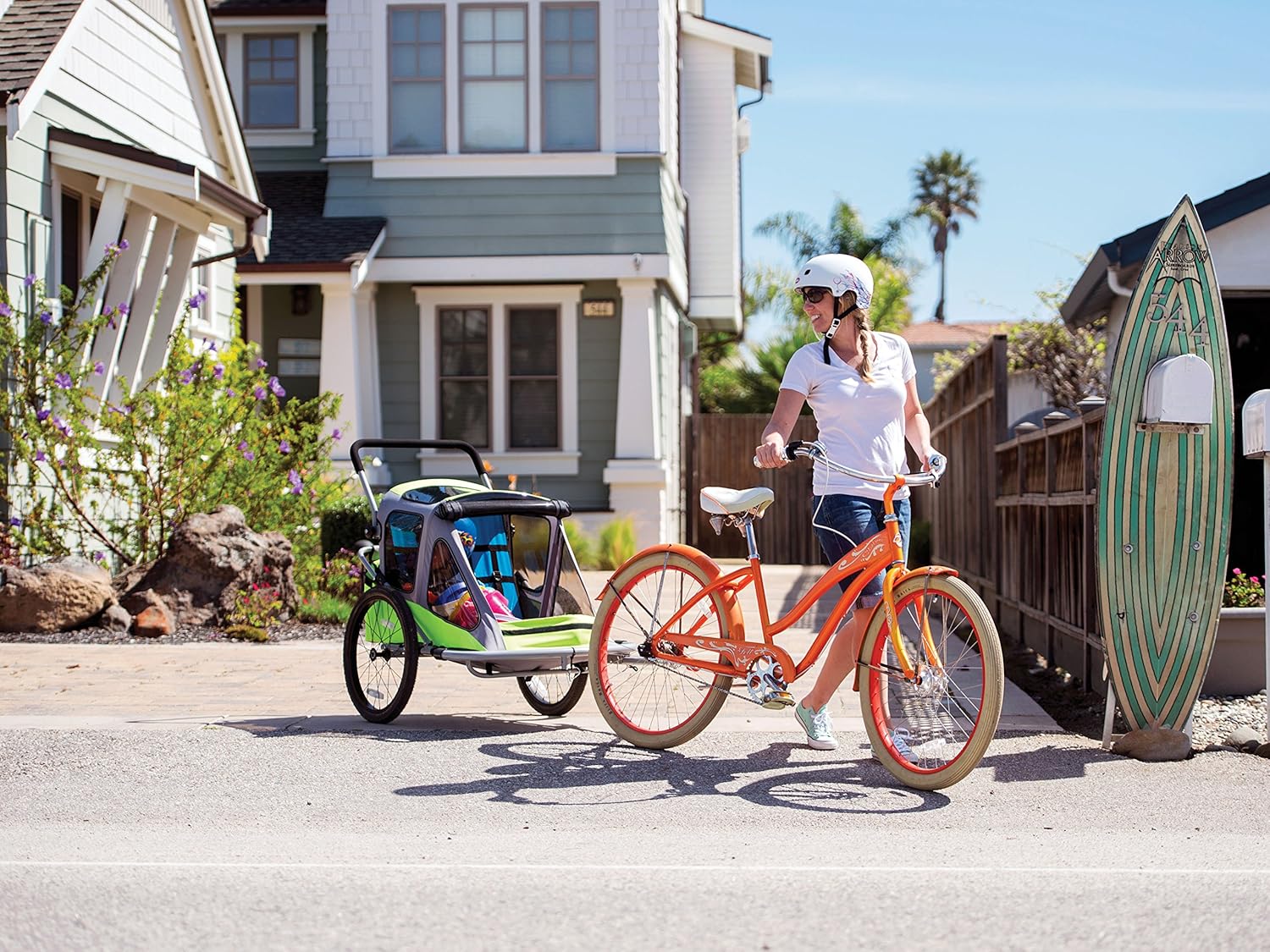 CoPilot Bicycle Trailer Stroller Conversion Image